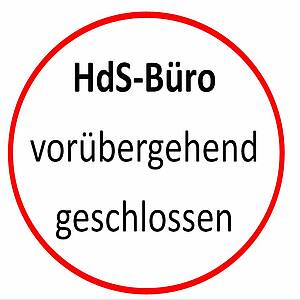 Öffnet die Seite 'HdS-Büro geschlossen!'